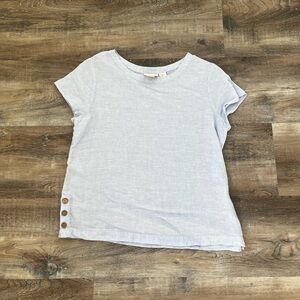 Cynthia Rowley linen shirt - size Medium